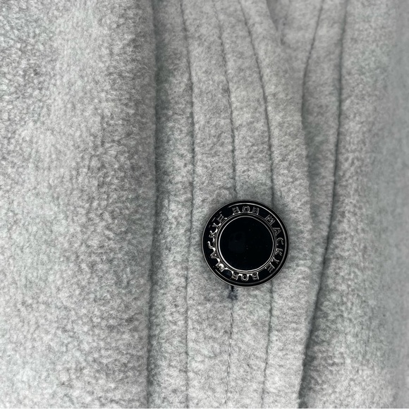 Vintage Bob Mackie Wearable Art Cardigan Sweater Gray Black Embroidered XL - Picture 14 of 14